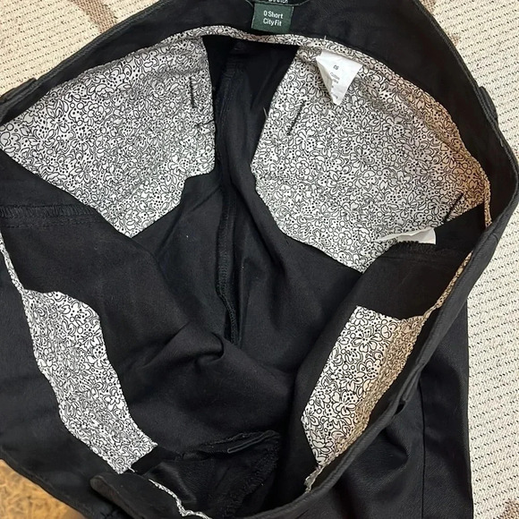 J. Crew City-Fit Madison Stretch Chino black Pants, size 0 short - Picture 7 of 17
